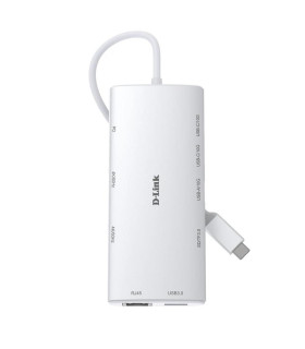 D-Link DUP-A01 Hub USB-C 10 en 1 2xHDMI
