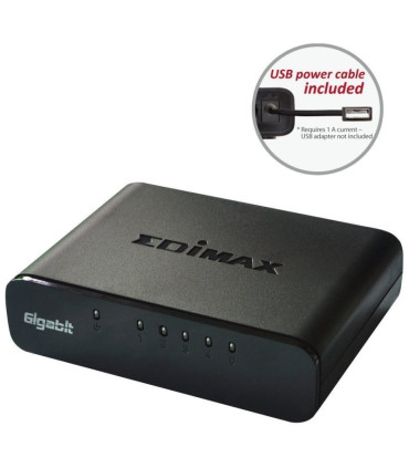 Edimax ES-5500G V3 Switch 5xGB Mini USB