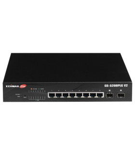Edimax PRO GS-5208PLG V2 Switch 10xGB PoE+ (2xSFP)