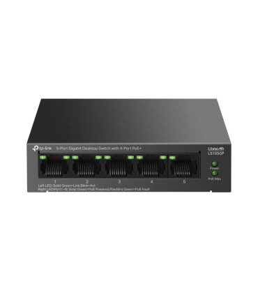 TP-Link LS105GP Switch 4xGb PoE+ 1xGb 65w