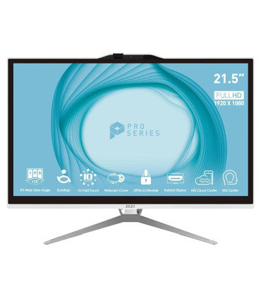 MSI Pro AP222T-435EU G7400 4GB 128 W11P 22" tac.B