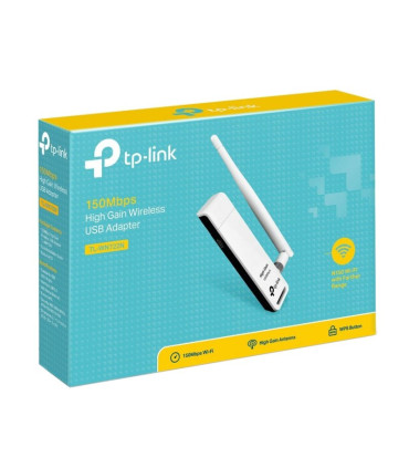 TP-LINK TL-WN722N Tarjeta Red WiFi N150 USB