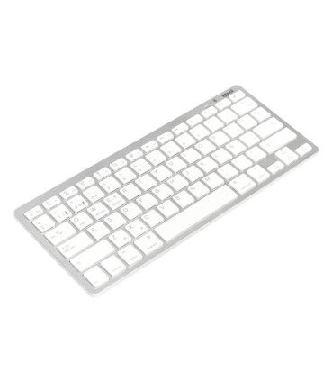iggual Teclado Bluetooth Slim TKL-BT plata 2 canal