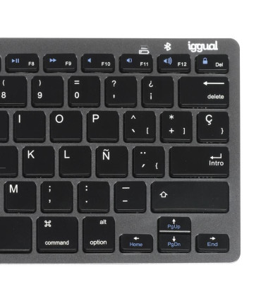 iggual Teclado Bluetooth Slim TKL-BT negro 2 canal