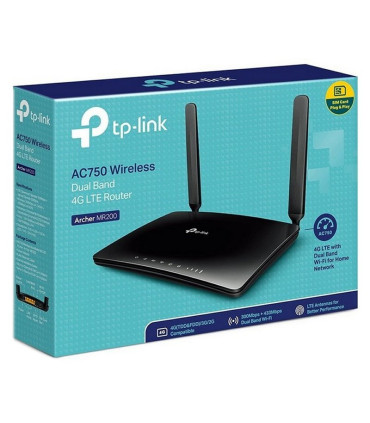 TP-LINK Archer MR200 Router 4G WiFi AC750