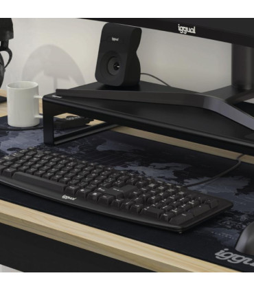 iggual Teclado USB estándar CK-BASIC-105T negro