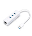TP-Link UE330 Adaptador 3xUSB 3.0 1xGbE