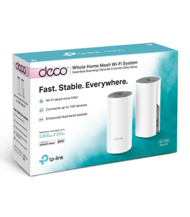 TP-Link Deco E4 Punto Acceso Mesh AC1200 Pack 2