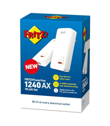Fritz! Powerline 1240 AX WLAN Set Mesh 2xGbE