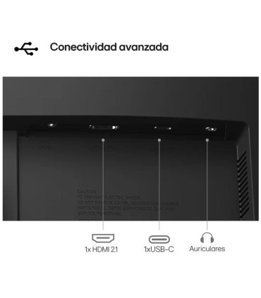 LG 24U421A-B monitor 23.8" FHD 1xHDMI curvo