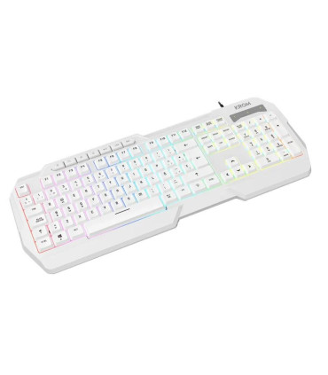 KROM KENTA PC Combo Gaming 4 en 1 RGB Blanco