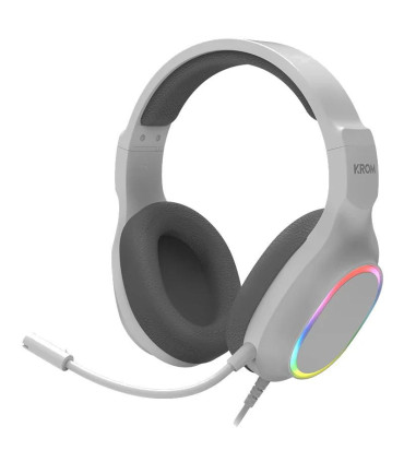 KROM KENTA PC Combo Gaming 4 en 1 RGB Blanco