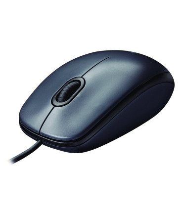 Logitech M90 ratón óptico 1000dpi USB negro