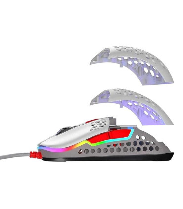 Cherry Xtrfy Ratón RGB 400-16.000 dpi USB Retro