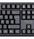 APPROX Teclado X205 USB 2.0 Negro