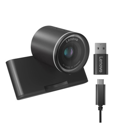 Lenovo WebCam 8 MP 4K Ultra HD USB-C Negra