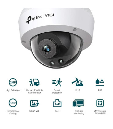 VIGI Cámara IP Domo C220I 2MP Plástico IR 4mm