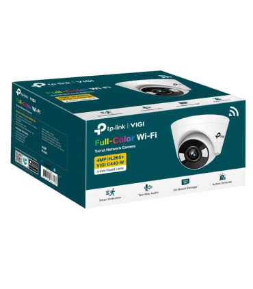 VIGI Cámara IP Turret C440-W 4MP Plástico FColor W