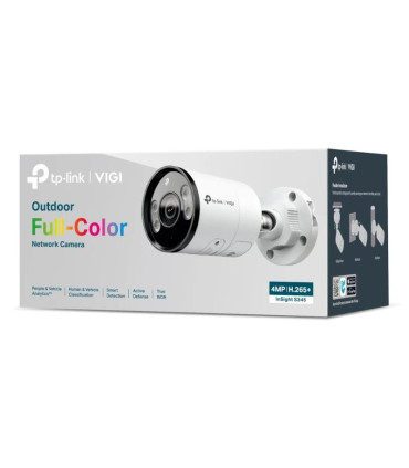 VIGI S345(6mm) Cámara NW Bullet 4MP Out Full-Color