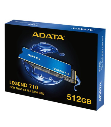 ADATA SSD LEGEND 710 512GB PCIe Gen3 x4 NVMe 1.4