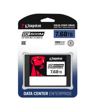 Kingston Data Center DC600M SSD 7680GB 2.5" SATA