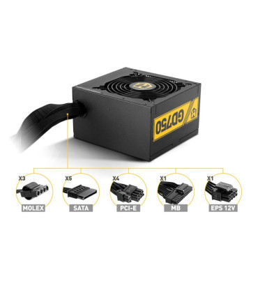 Nox Fuente Alimentación Hummer GD750 80plus GOLD