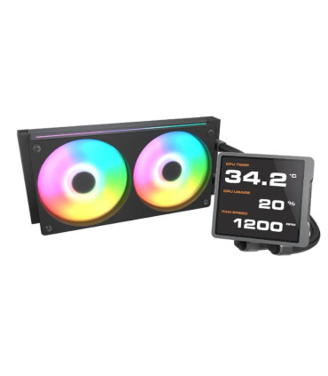 Cougar Ref. Liq Poseidon Vistek Pro ARGB 240 Black