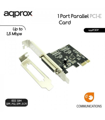 approx! APPPCIE1P Tarj.Cont. 1 Paralel PCI-E LP&HP