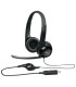 Logitech Auricular+Mic H390 USB Negro