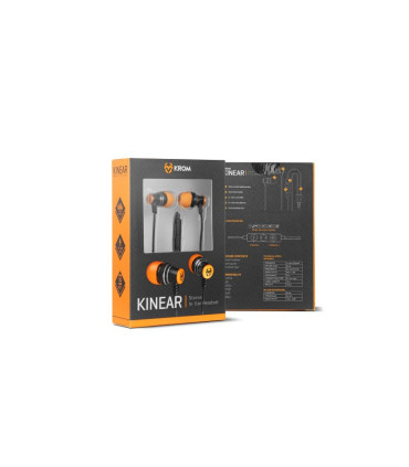 KROM Auriculares Gaming Kinear multiplat.