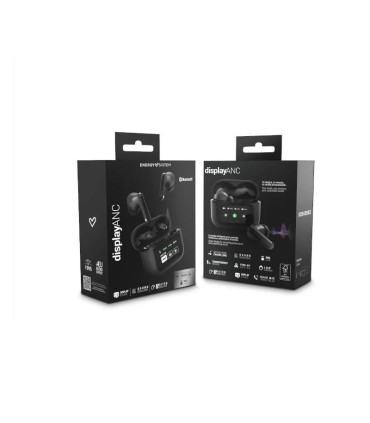 Energy Sistem Auriculares Display ANC Graphite TW