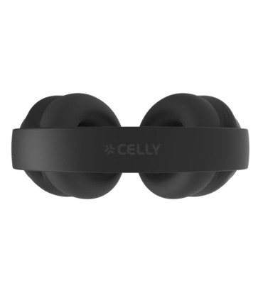 Celly Auricular Diadema Inalámbrico WAVEBEAT Negro