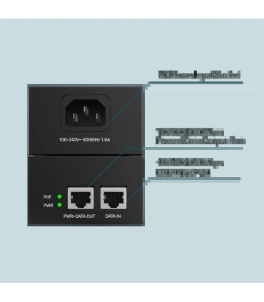 TP-Link PoE170S Inyector PoE++ h/60W