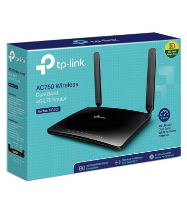 TP-LINK Archer MR200 Router 4G WiFi AC750