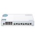 QNAP QSW-M408-4C Switch L2 4x10GbE 8xGbE