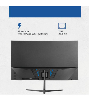iggual Monitor 24" IPS 1ms FHD 120Hz VGA HDMI Slim