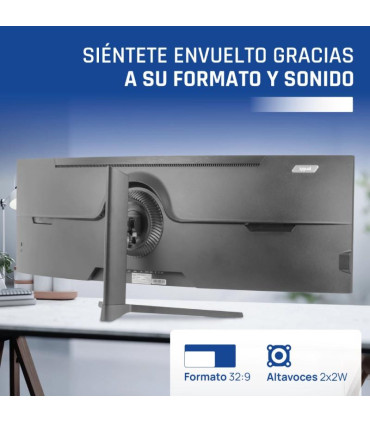 iggual Monitor 49" 5K DQHD 1ms 240Hz MM AA Curvo