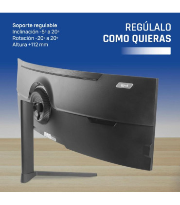 iggual Monitor 49" 5K DQHD 1ms 240Hz MM AA Curvo