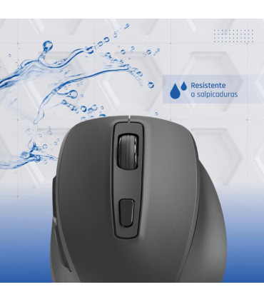 iggual Ratón inalámbrico ERGO-SILENT-6D 1600DPI