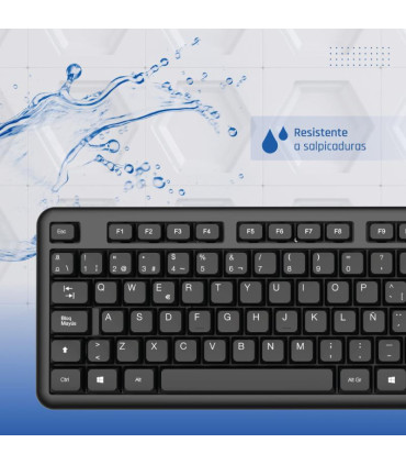 iggual Teclado USB estándar CK-OFFICE-105T negro