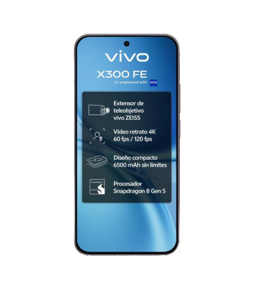 VIVO X300 FE 5G Black + Ch90w + Kit fotografico