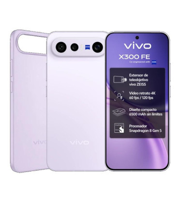 VIVO X300 FE 5G purple + Ch90w + Kit fotografico