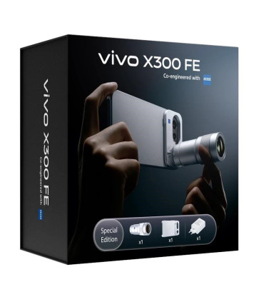 VIVO X300 FE 5G Black + Ch90w + Kit fotografico