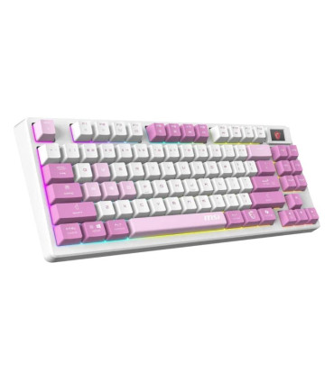 Msi Teclado FORGE GK600 TKL W VIOLET ES BT