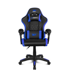 DRIFT Silla Gaming DR35 Negra-Azul Eléctrico