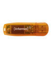 Intenso 3502490 Lápiz USB 2.0 Rainbow 64GB Naranja