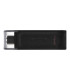 Kingston DataTraveler DT70 64GB USB C 3.2 Negro