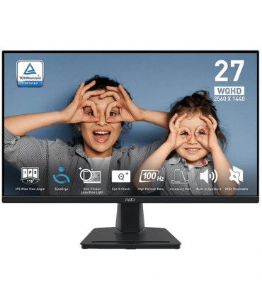 MSI MP275Q Monitor 27" IPS WQHD100h VGA HDMI MM