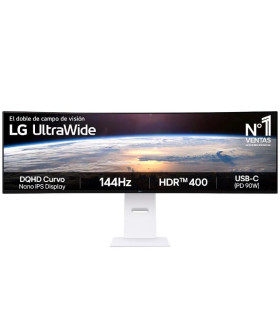 LG 49U950A-W Monitor 49" Dual QHD LED 144 Hz 5 ms