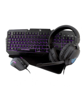 DEEPGAMING KIT GAMING XWING2 TEC+RAT+AUR+ALF